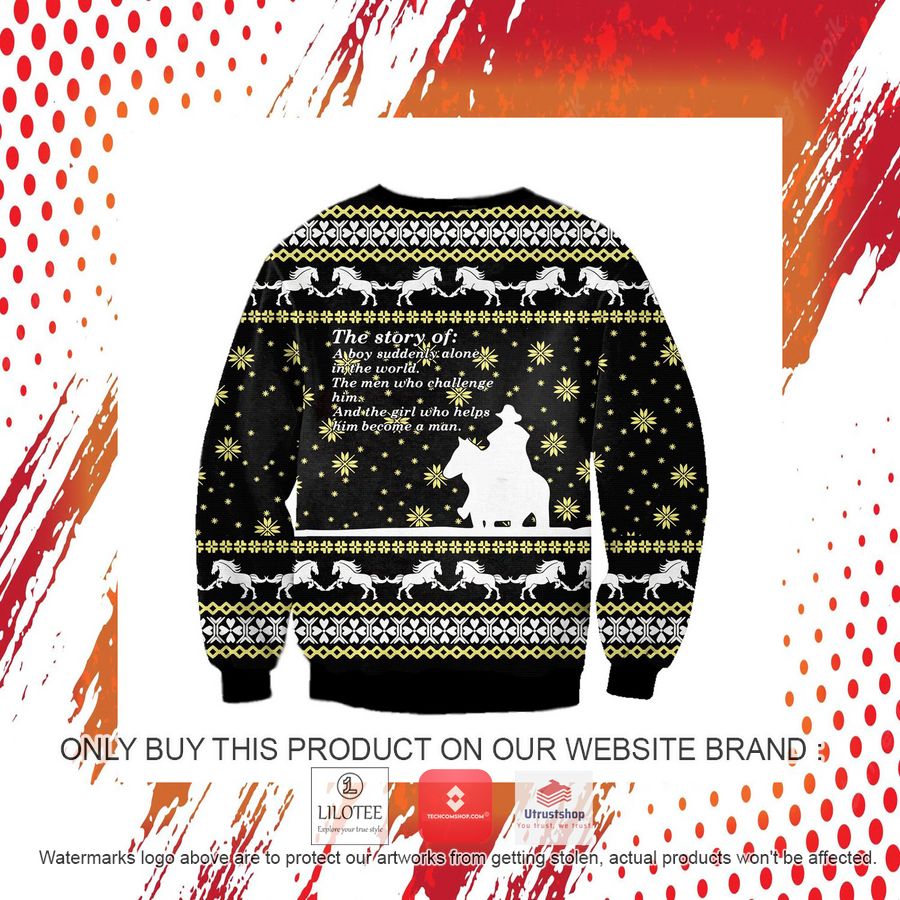 the man from snowy river ugly christmas sweater sweatshirt 8 63886