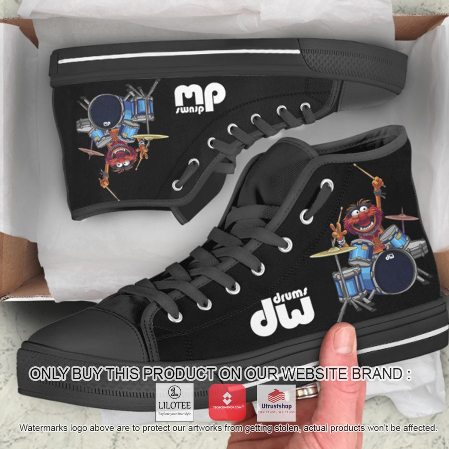 the muppet show dw drums high top shoes 1 92850