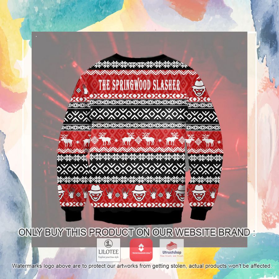the springwood slasher ugly christmas sweater sweatshirt 4 95372