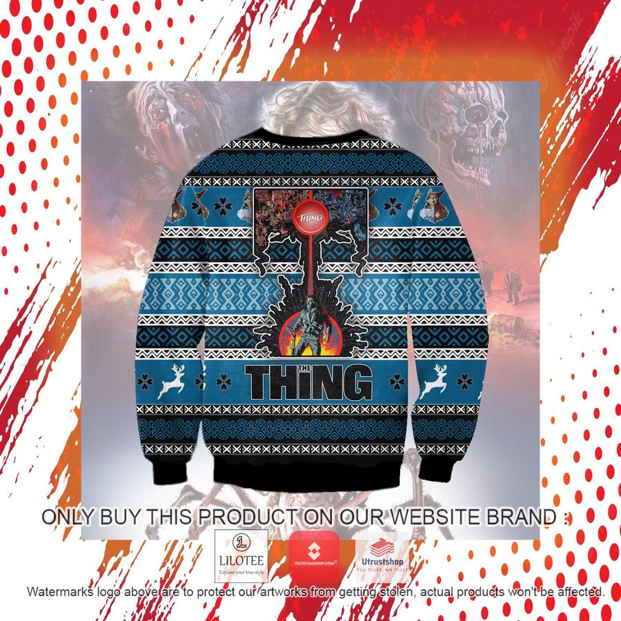 the thing ugly christmas sweater sweatshirt 8 76461