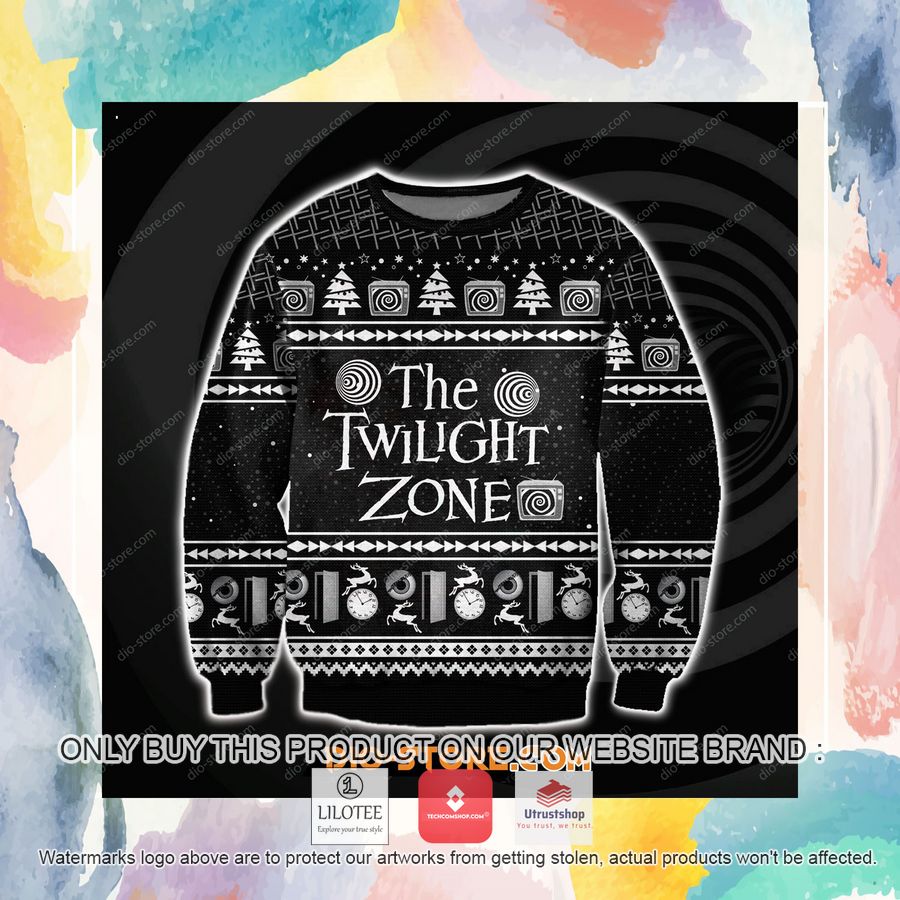 the twilight zone ugly christmas sweater sweatshirt 2 82782