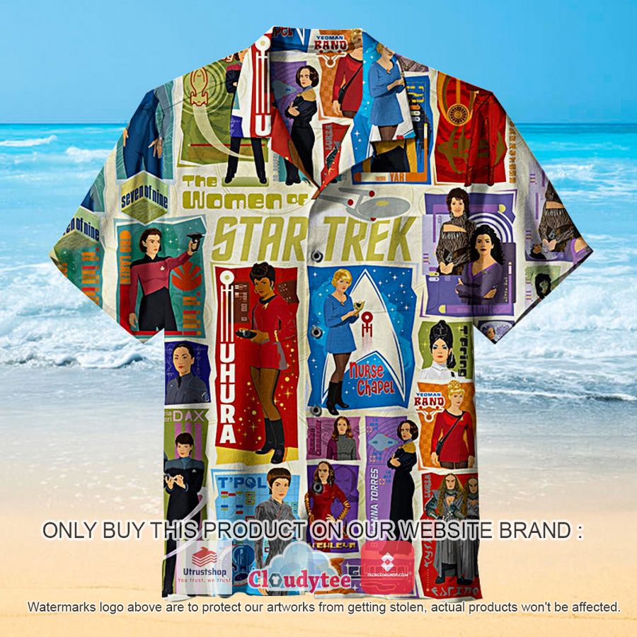 the women of star trek hawaiian shirt 1 62099