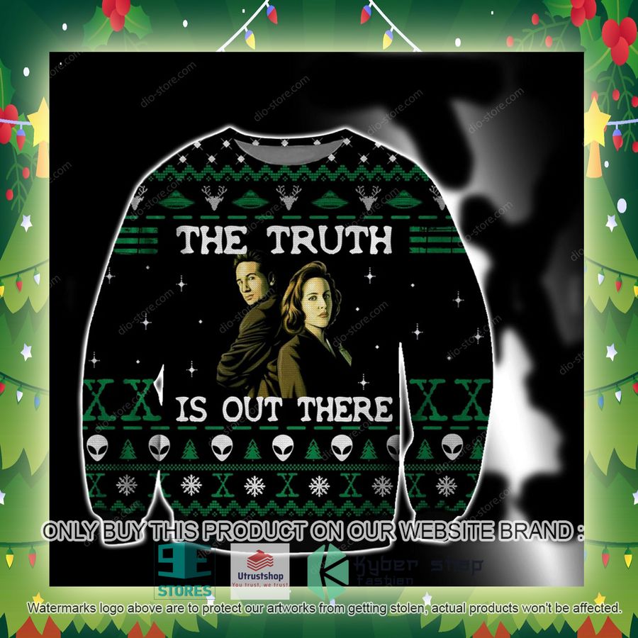 the x files the truth is out there knitted wool sweater 2 430