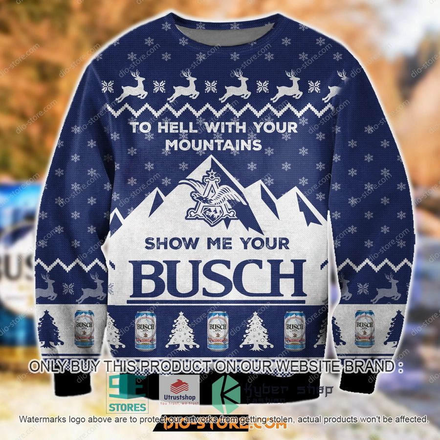 to hell with your mountains show me your busch knitted wool sweater 1 78087