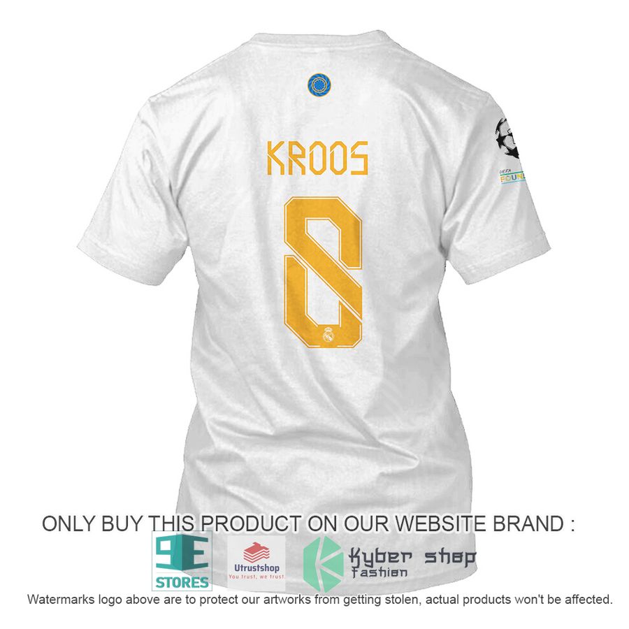 toni kroos 8 real madrid fc white shirt hoodie 8 39292