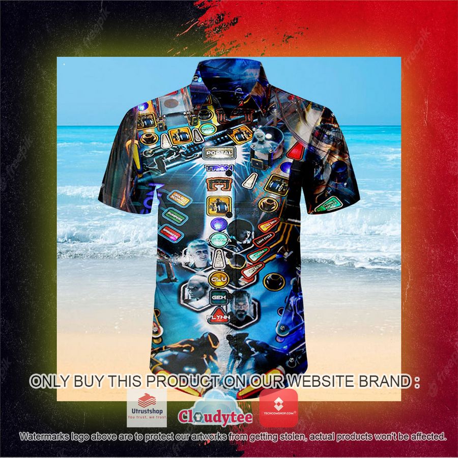 tron pinball hawaiian shirt 2 96185