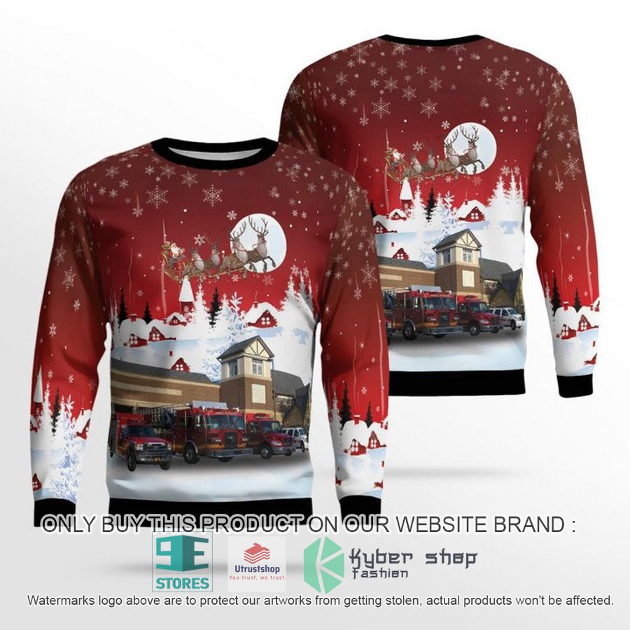 upper arlington ohio upper arlington division of fire fire station 72 ugly christmas sweater 1 33480