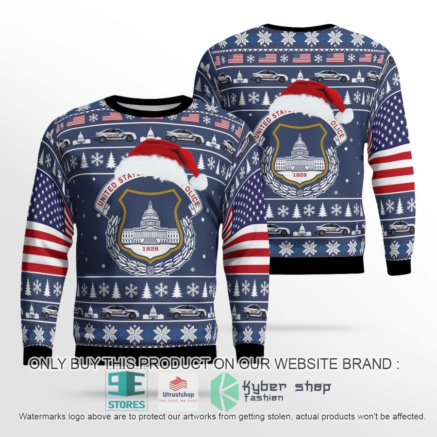 us capitol police christmas sweater 1 97744
