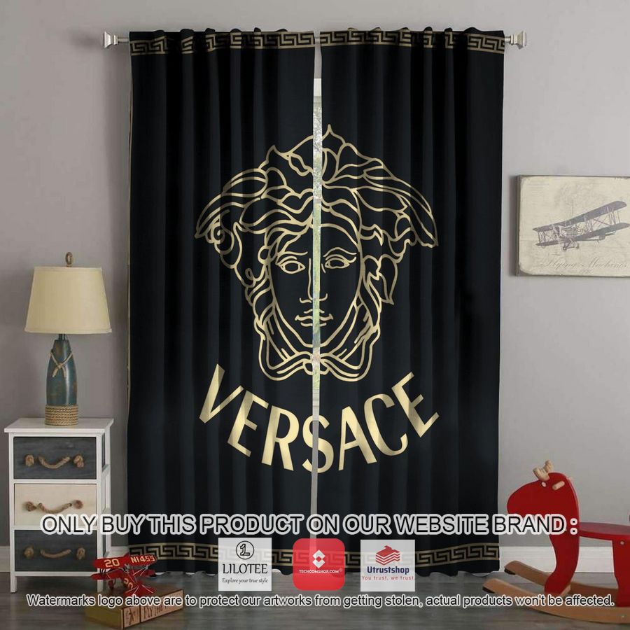 versace gold black windown curtain 1 91708