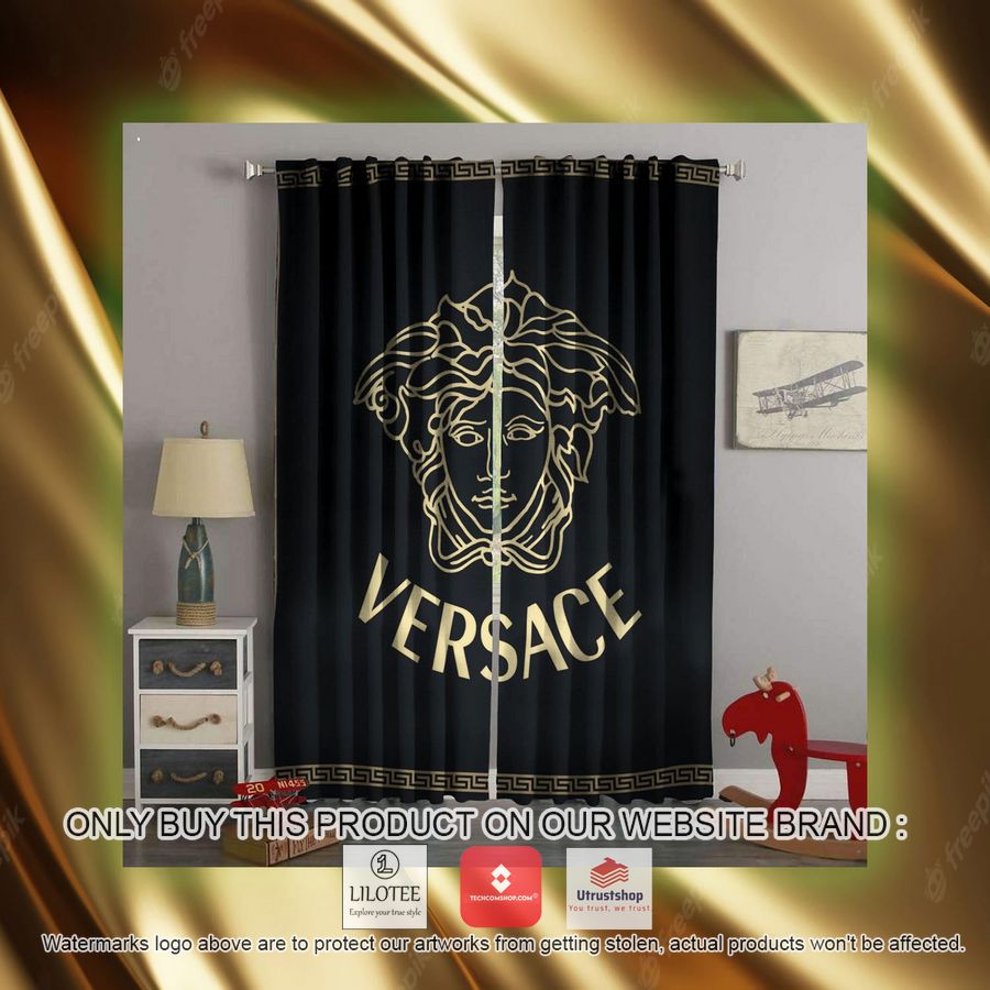 versace gold black windown curtain 4 54472