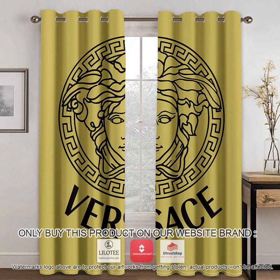 versace yellow windown curtain 1 40053