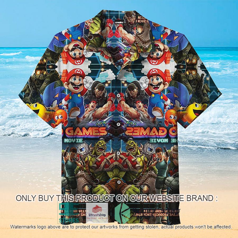 video games the movie hawaiian shirt 1 21643