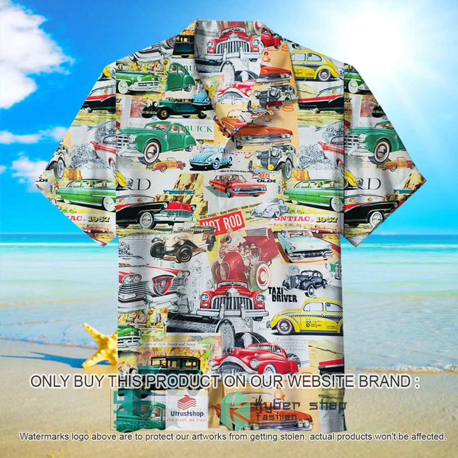 vintage car hawaiian shirt 1 80294