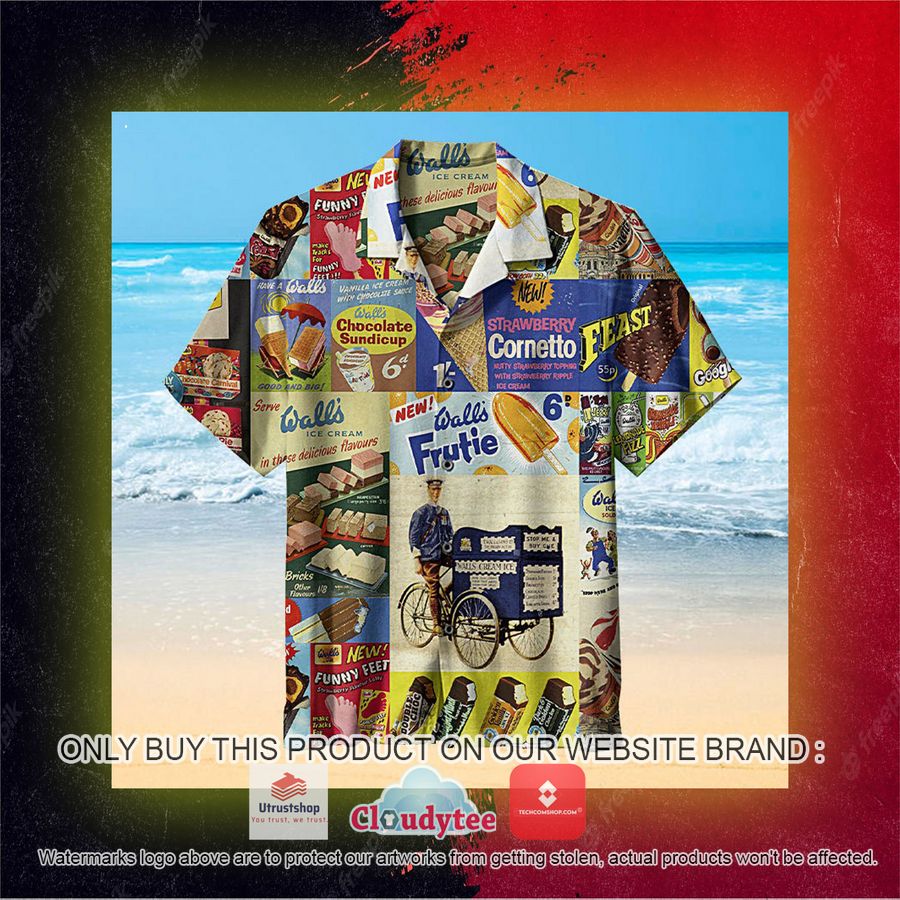 vintage ice cream hawaiian shirt 2 24484