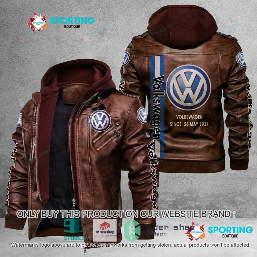 volkswagen since 28 may 1937 leather jacket 2 36663