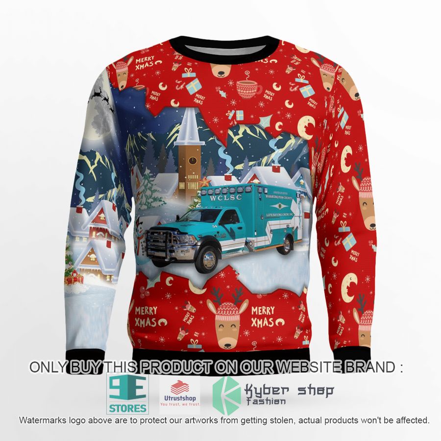 washington county virginia washington county life saving crew ems christmas sweater 2 38720