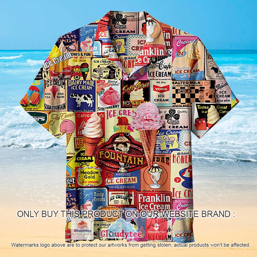 will take you back to the good old days when ice cream was just a nickel hawaiian shirt 1 50051