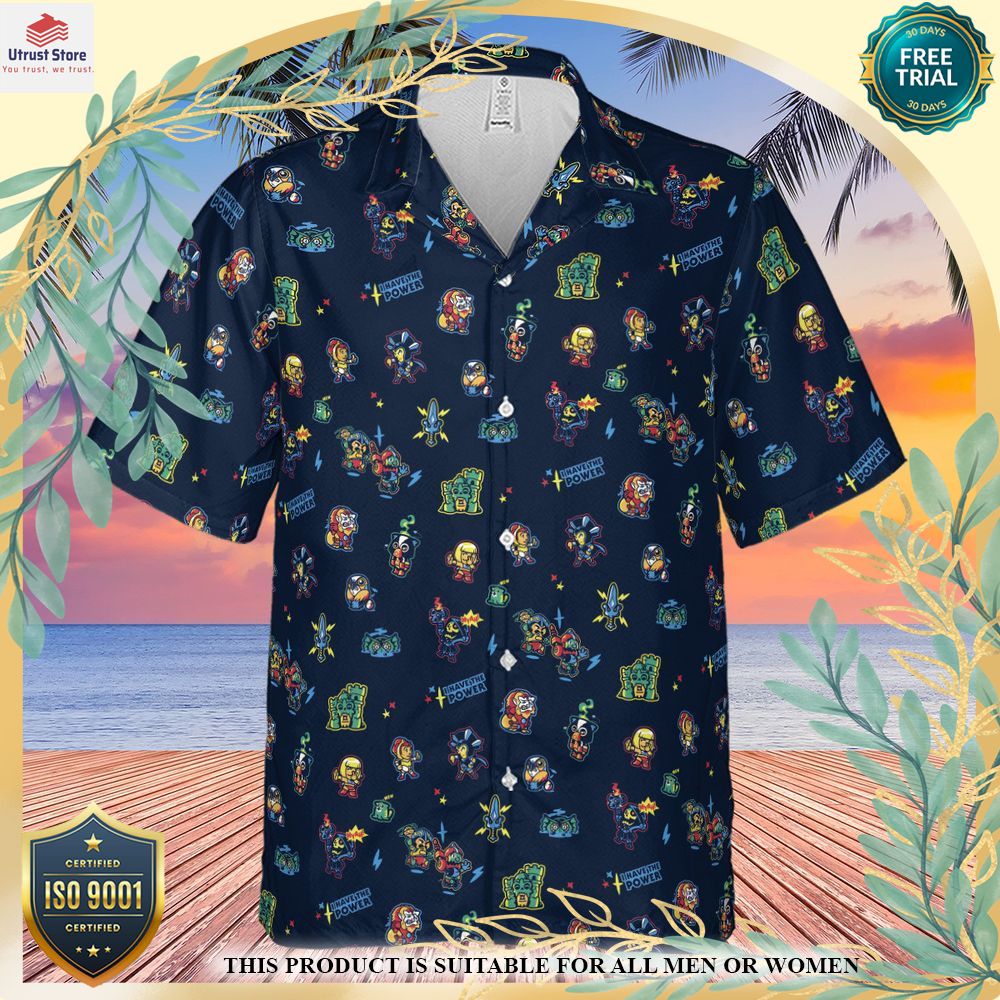 new masters of the universe pattern hawaii shirt 2