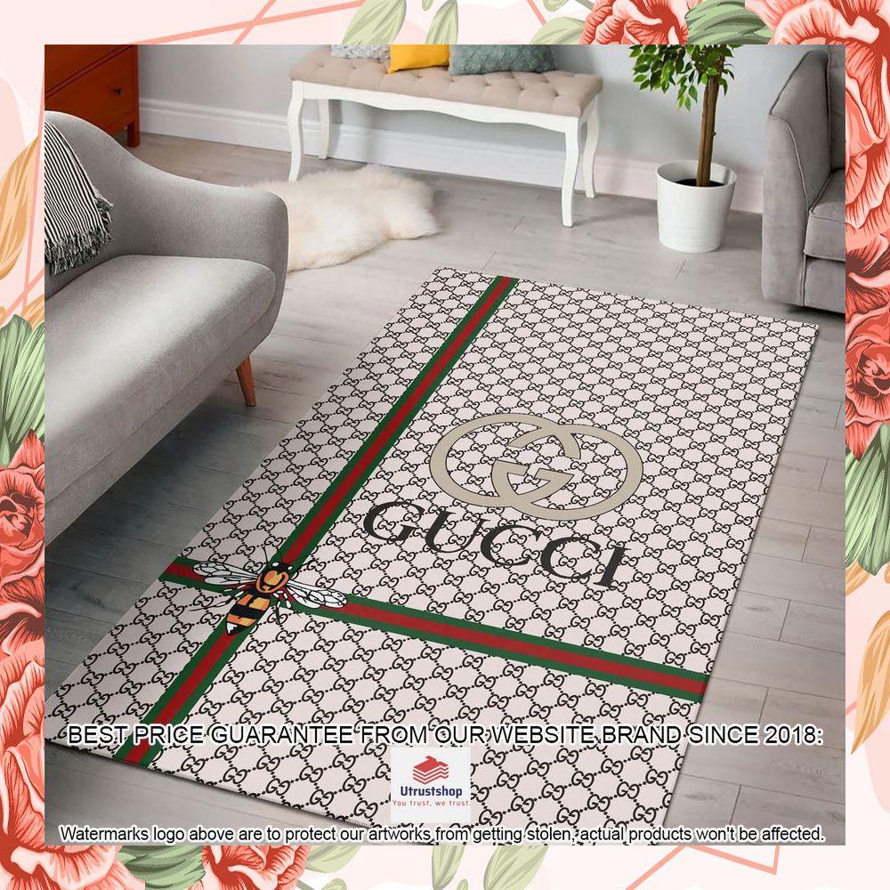 gucci bee brand area rug 1 108