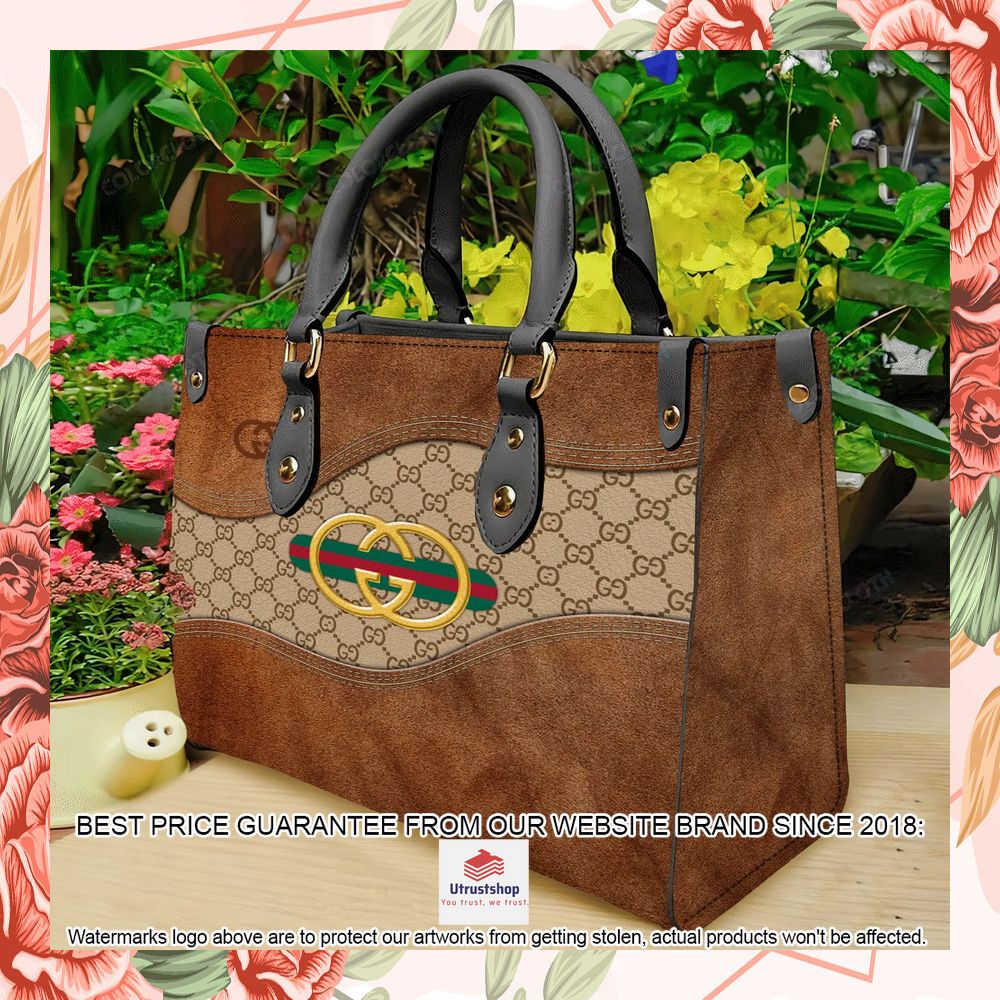 gucci luxury brand logo leather handbag 1 417