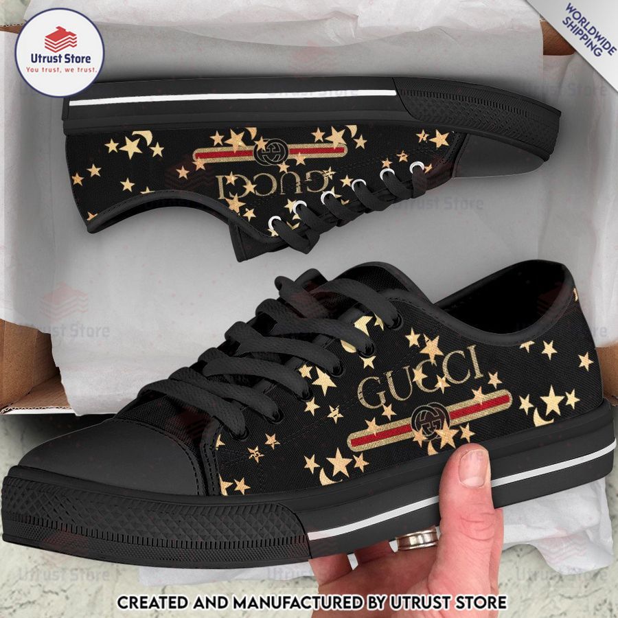 gucci star low top canvas shoes 1 492