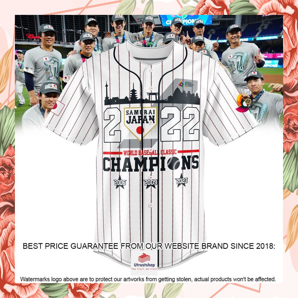 japan world baseball classic champions baseball jersey 2 659