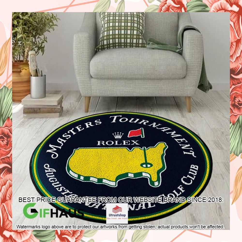 masters tournament australia national golf club rolex round rug 1 874