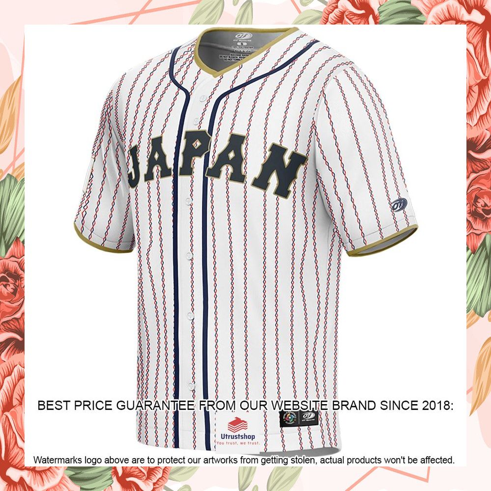 mens japan baseball white 2023 world baseball jersey 2 42