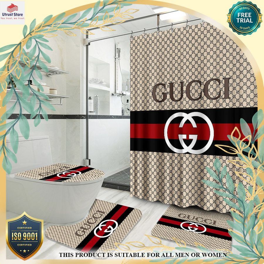 gucci bathroom shower curtain set 1 189