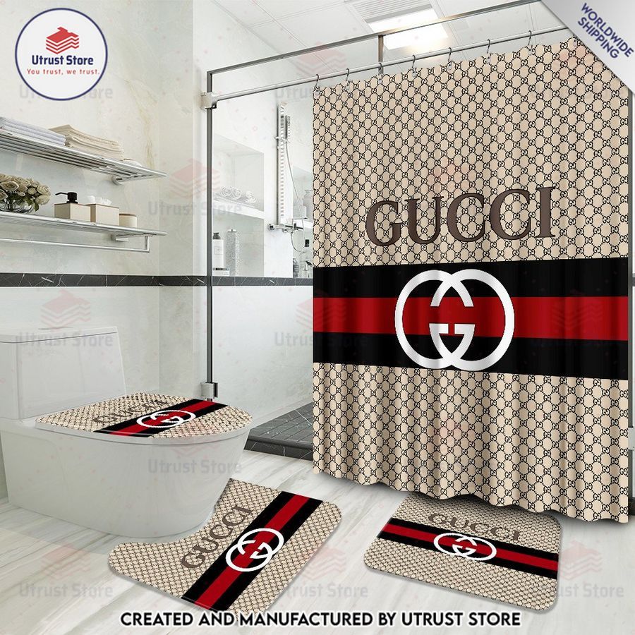 gucci bathroom shower curtain set 1 857