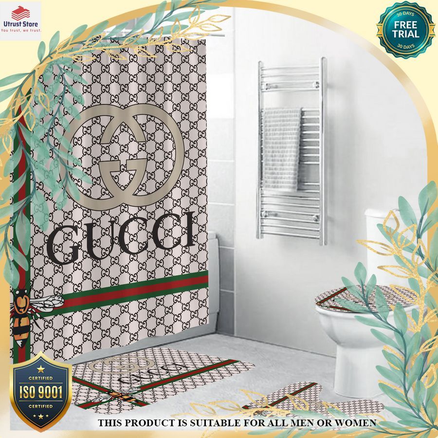 gucci bee shower curtain set 1 662