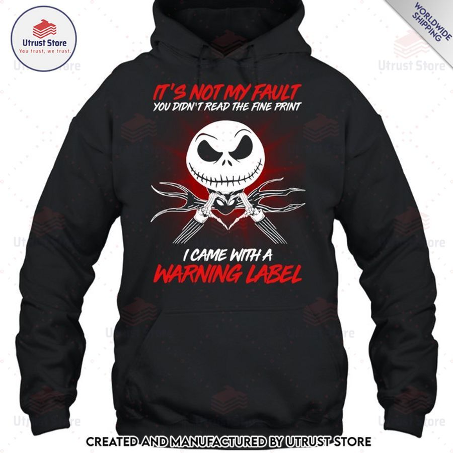 jack skellington i came with a warning label shirt hoodie 2 668