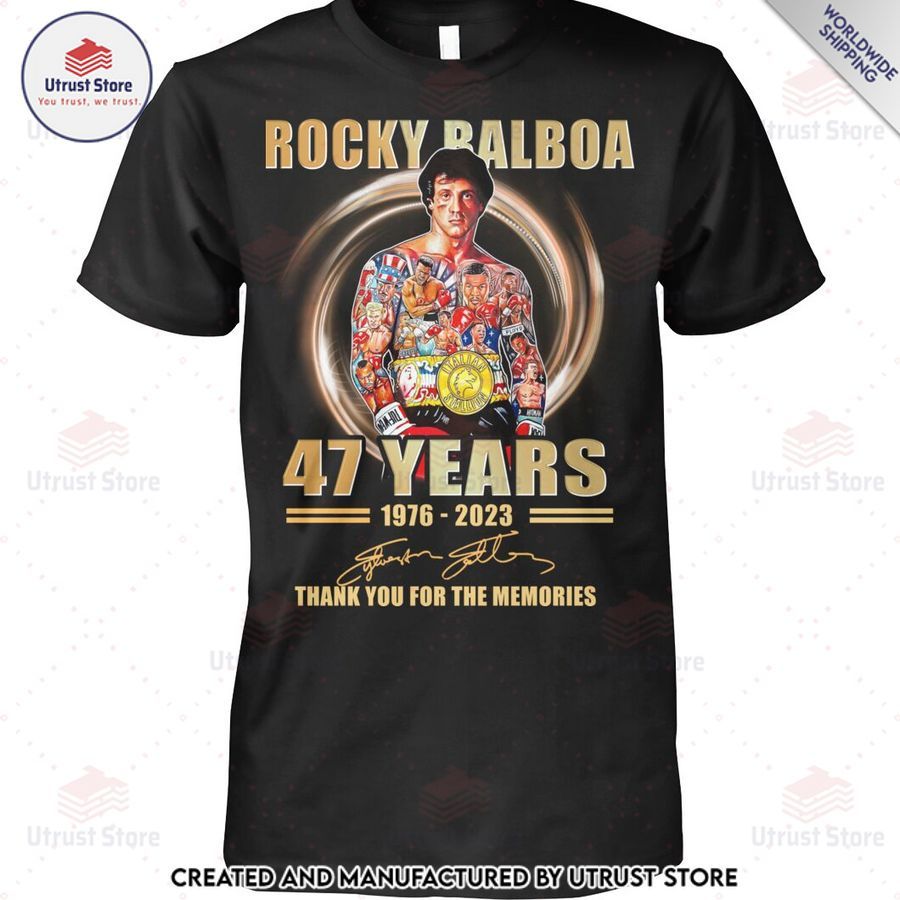 rocky balboa 47 years thank you for the memories shirt hoodie 1 808