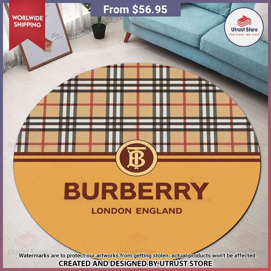 hot burberry london england round carpet 1 369